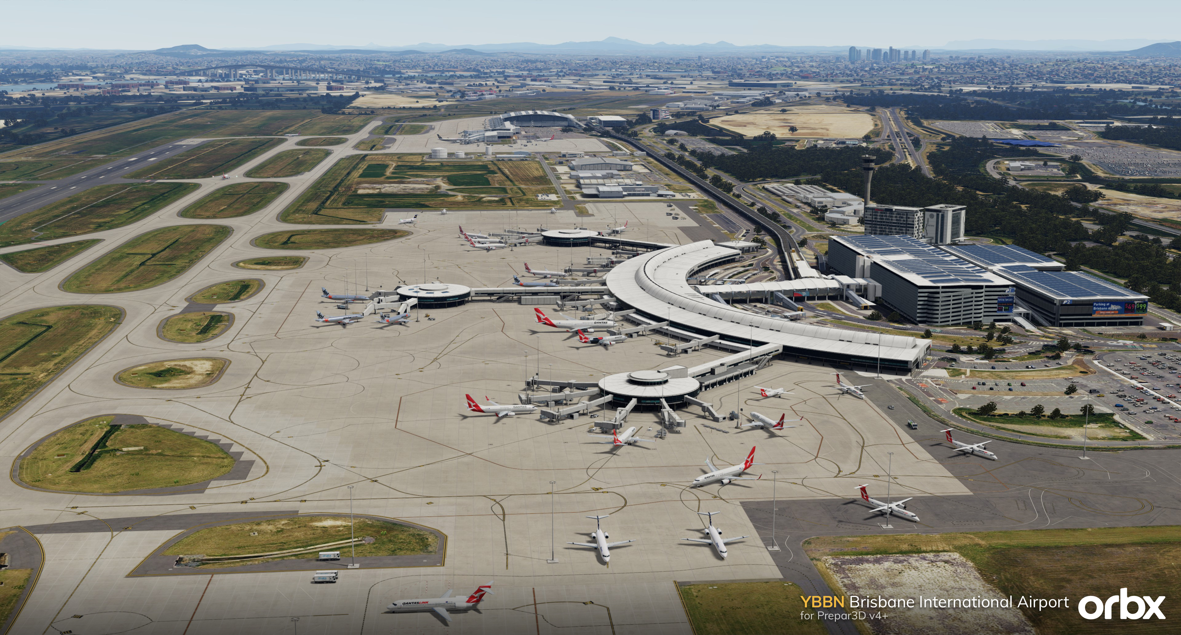 ORBX Brisbane International V2 for P3D Approaching Release