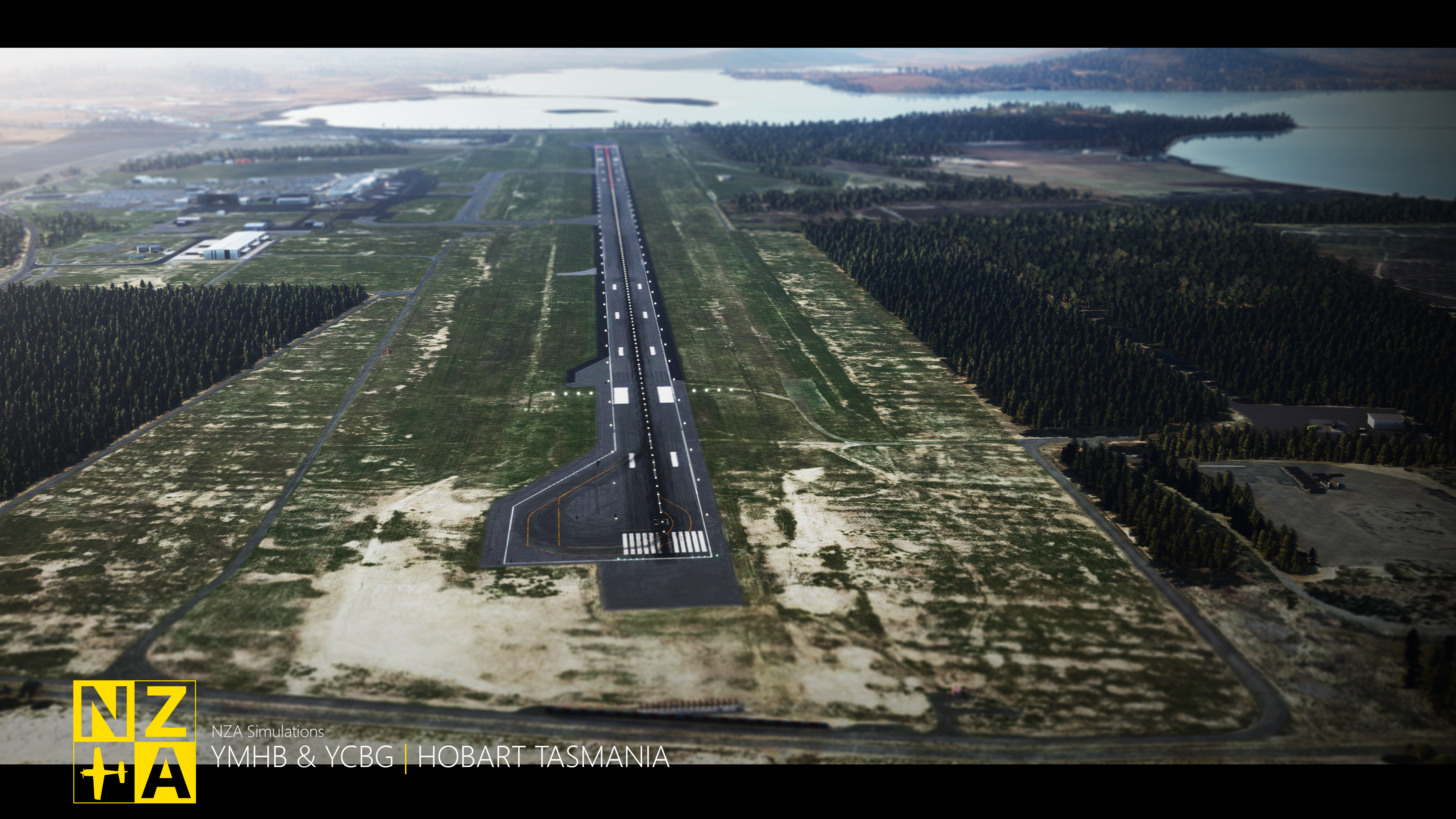 NZA Simulations Previews Hobart Airport Package for MSFS