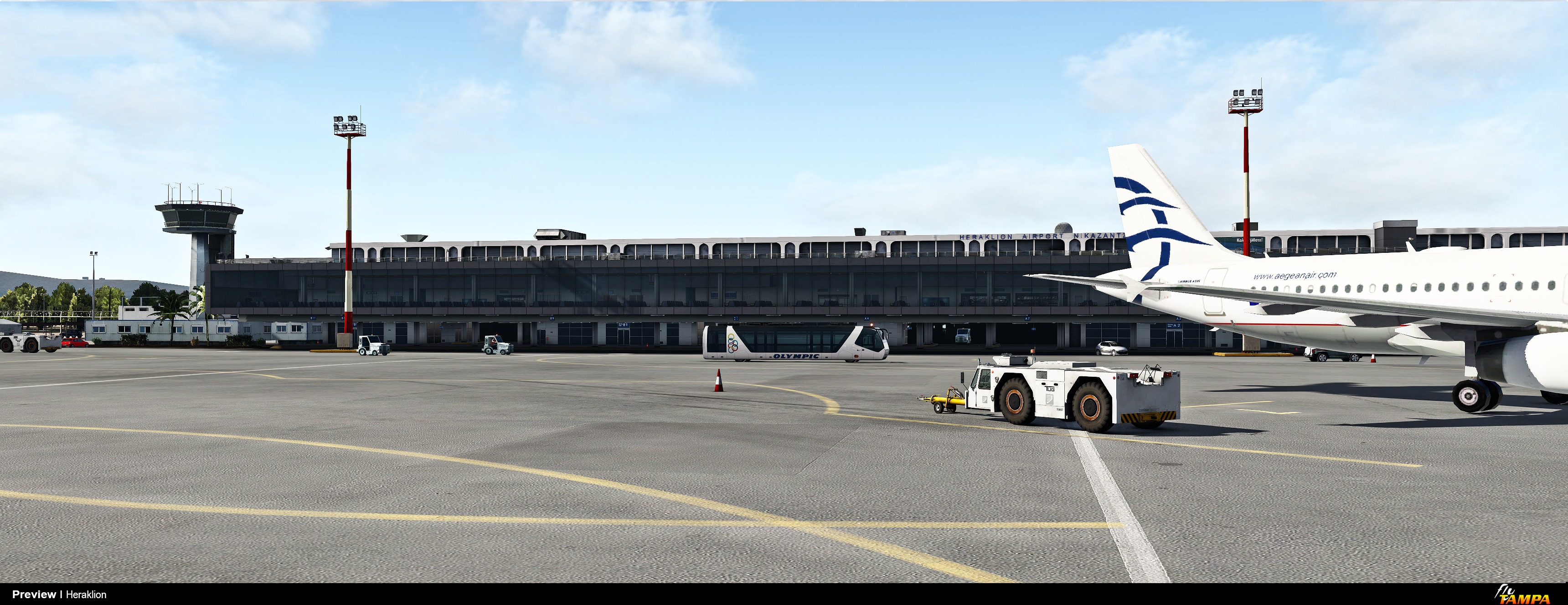 All-New FlyTampa Heraklion XP Screenshots