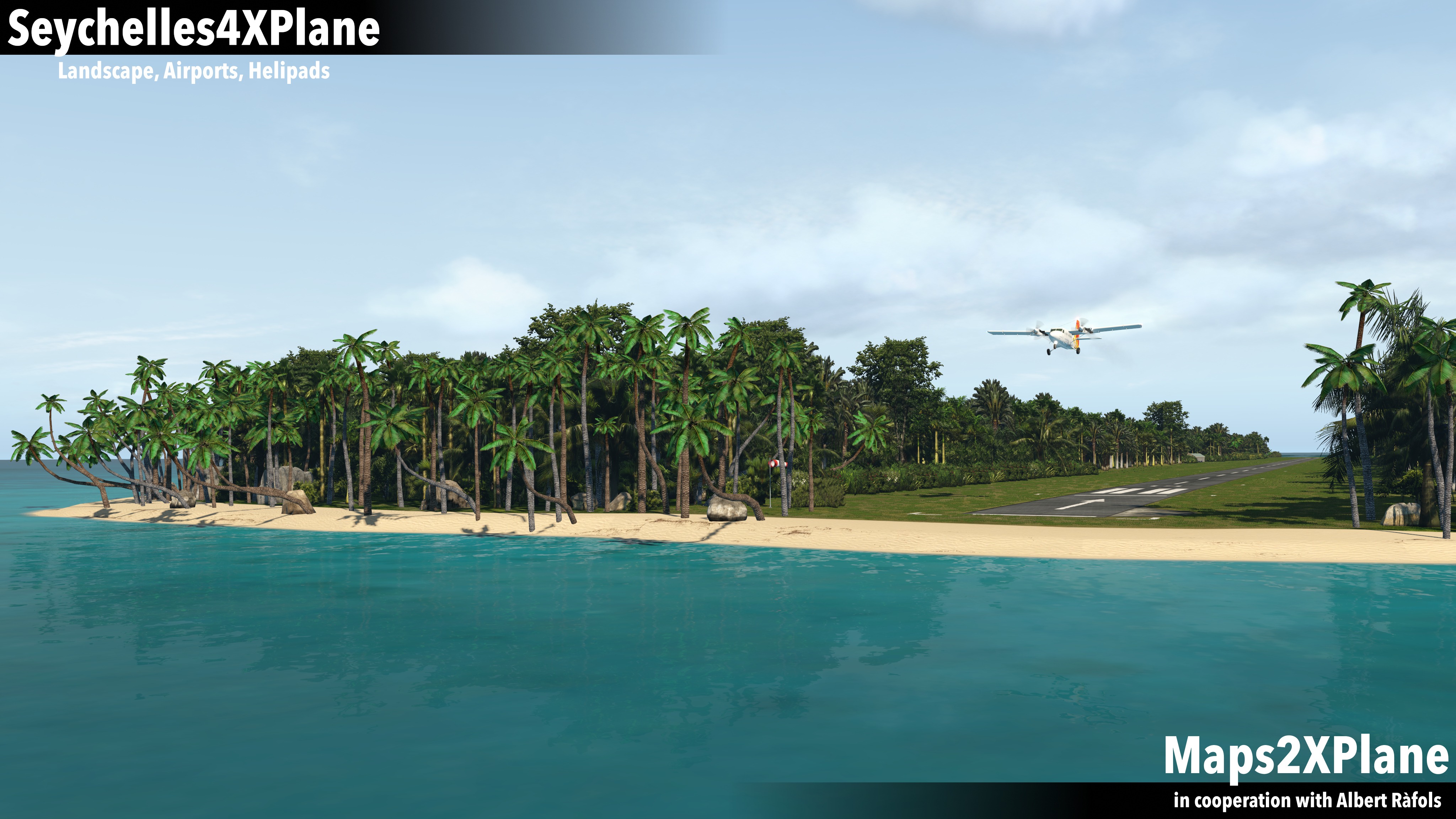 Seychelles4XPlane Airfields Previews