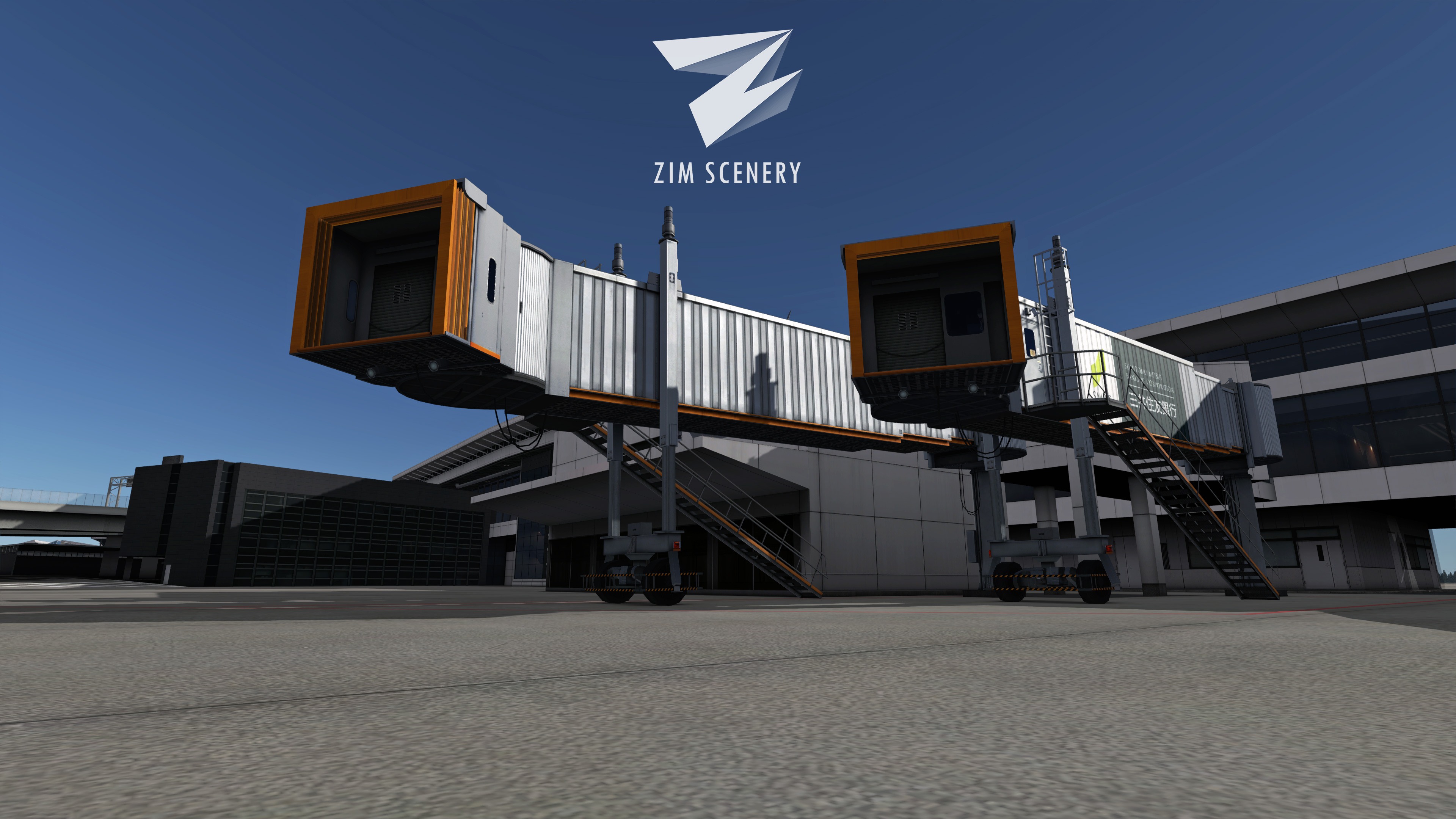 ZIM Scenery Previews of Narita Airport for P3D