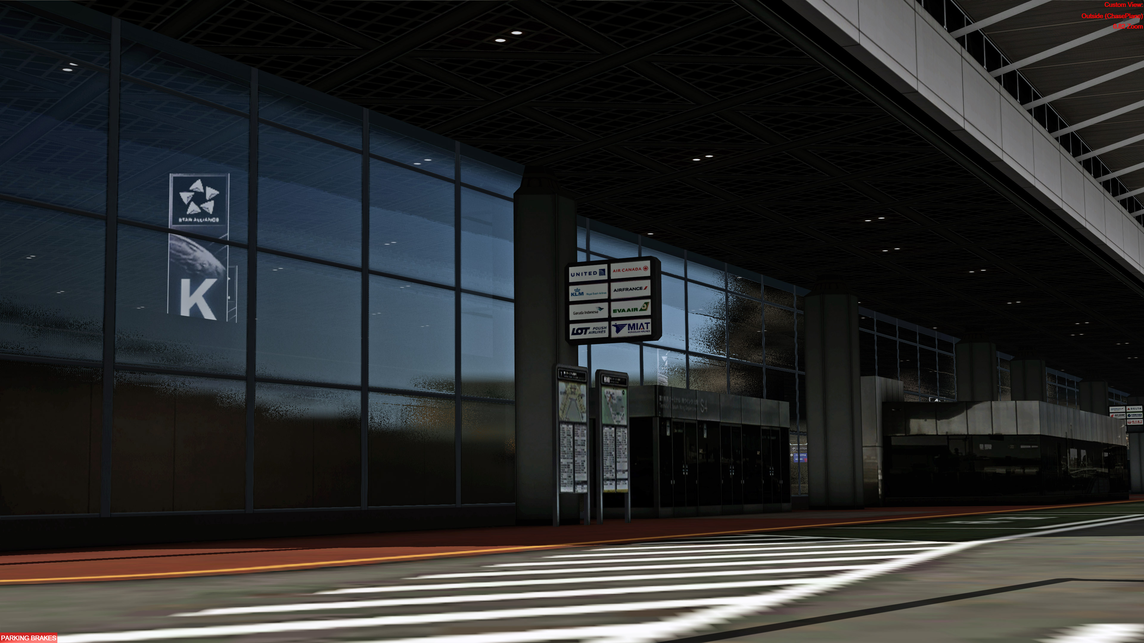 ZIM Scenery Provides New Previews for Narita Airport on P3D